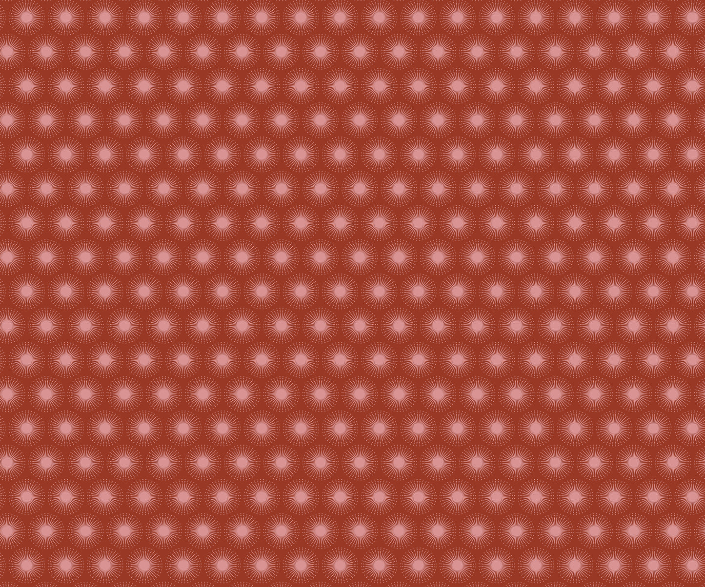 STARBURST WALLPAPER PERSIMMON
