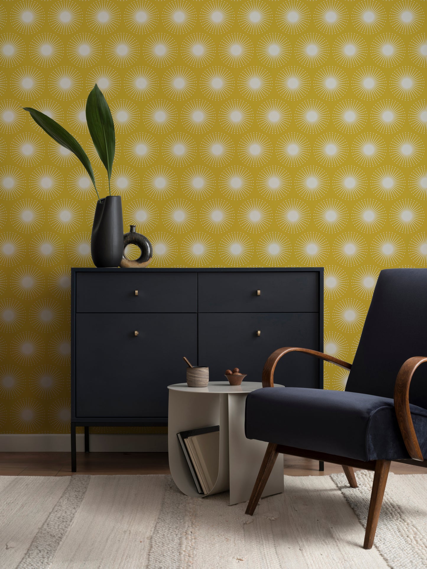 STARBURST WALLPAPER CORN