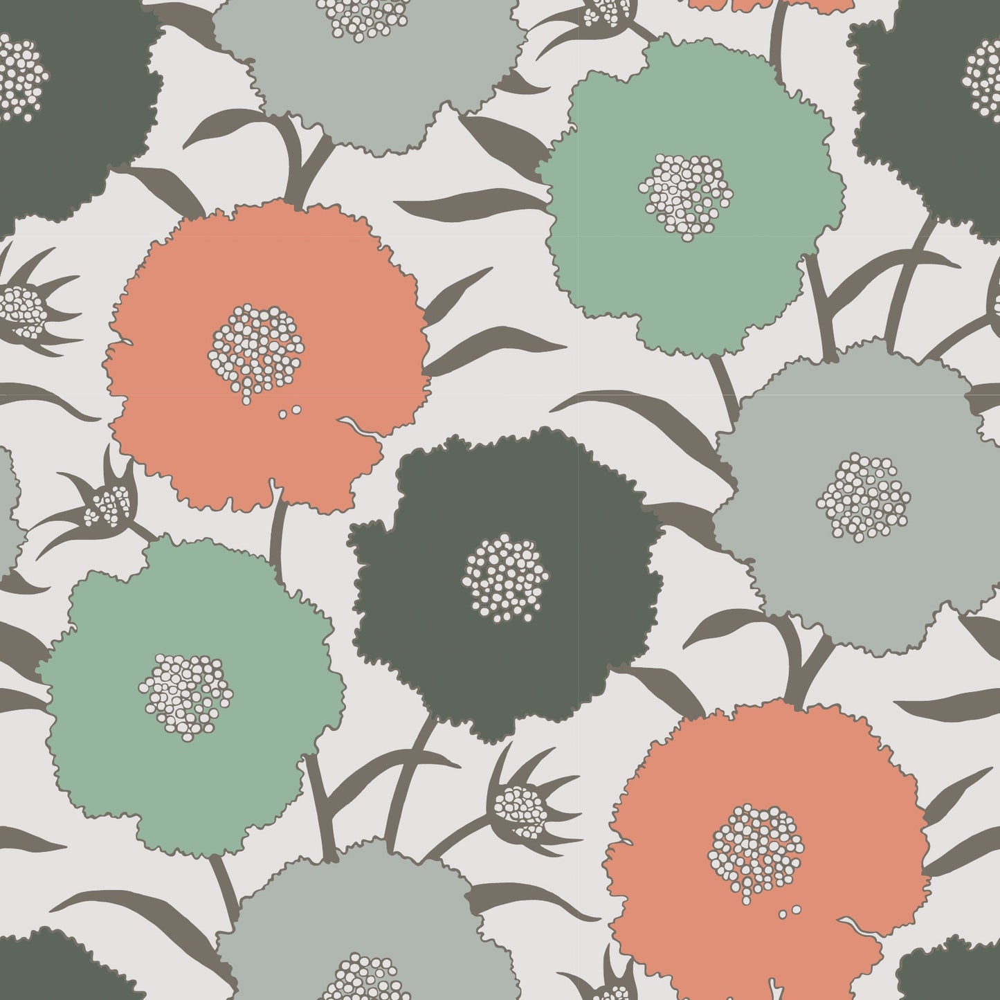 MUMS WALLPAPER PARCHMENT SAMPLE