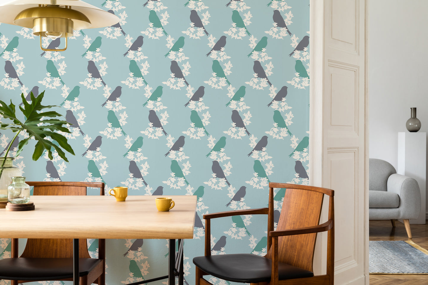 GOLDFINCH WALLPAPER SKY