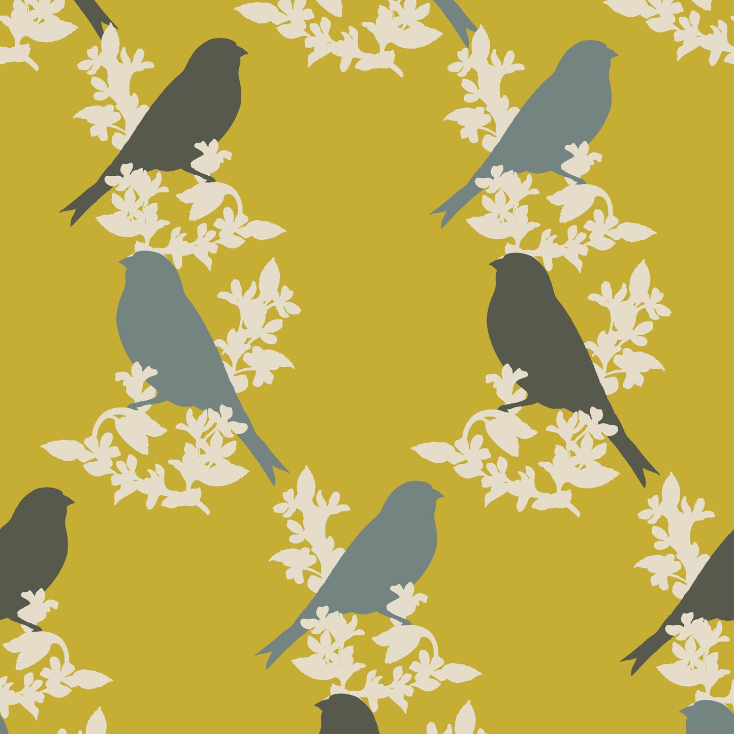 GOLDFINCH WALLPAPER CORN