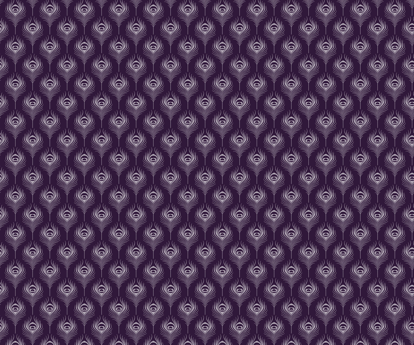 PLUME WALLPAPER PLUM
