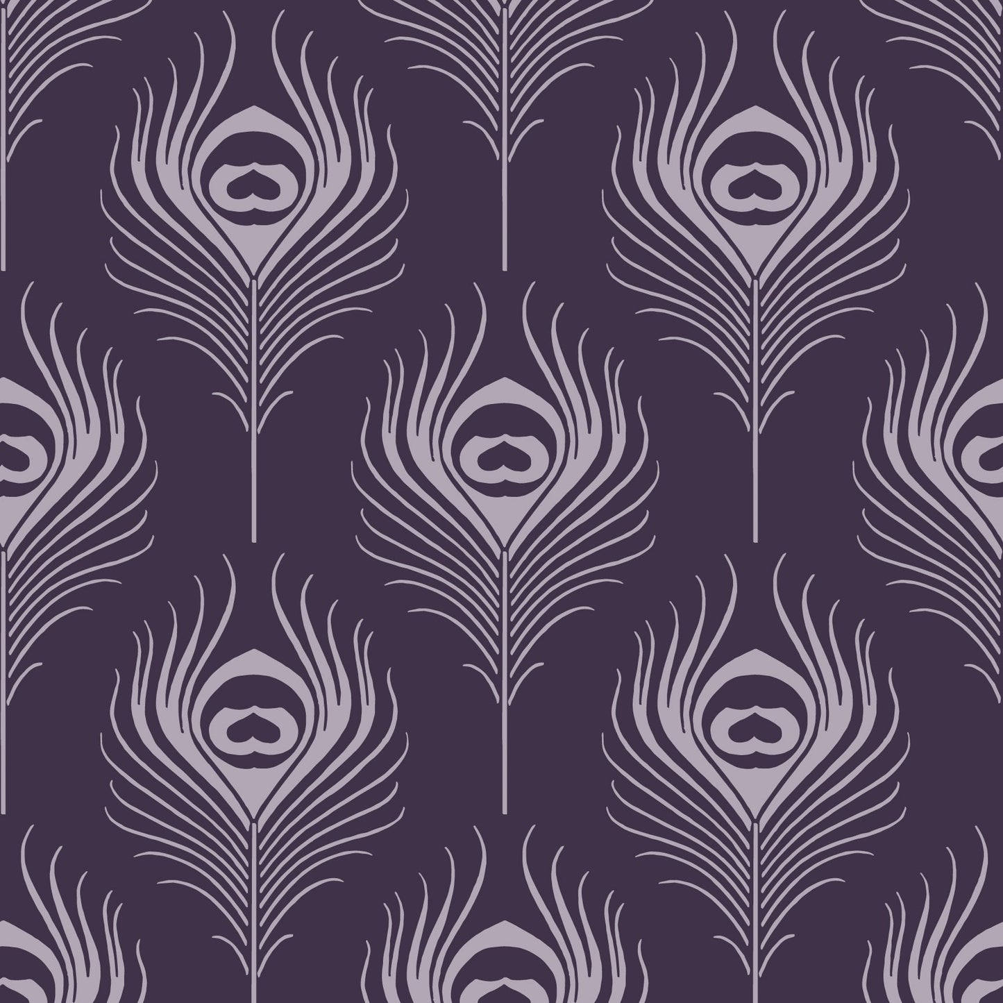 PLUME WALLPAPER PLUM