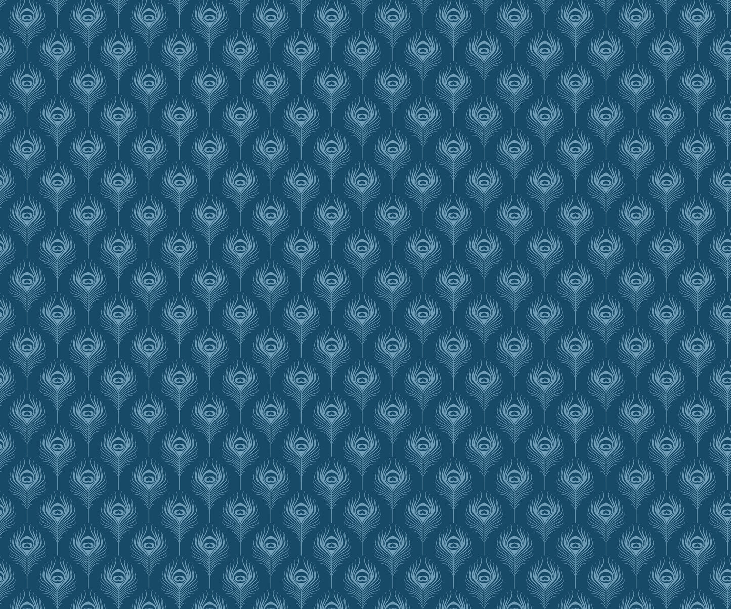 PLUME WALLPAPER CADET
