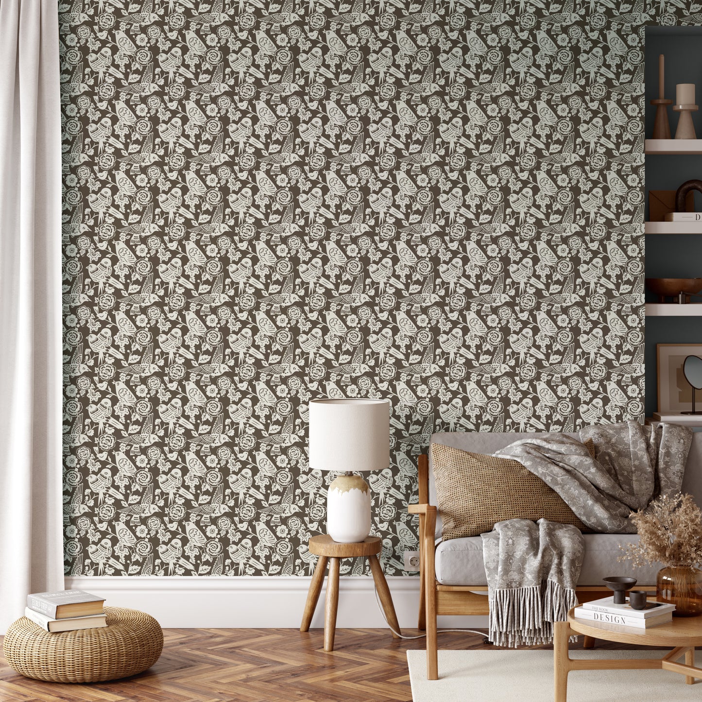 AVIARY WALLPAPER SMALL BARK